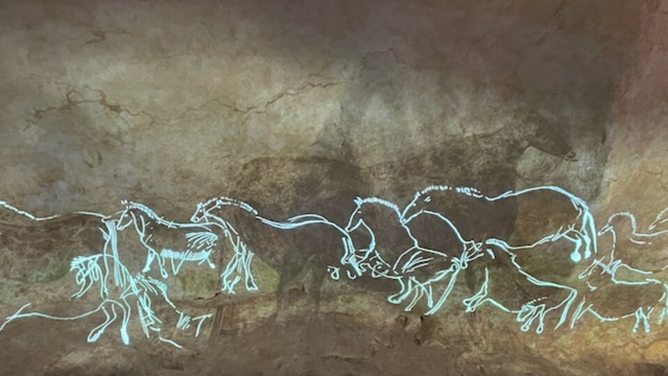 horses from Lascaux cave